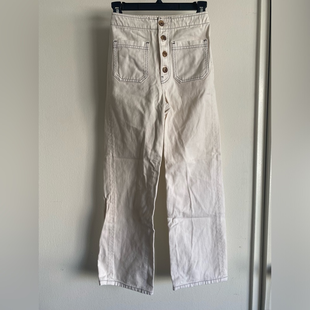Reformation Eloise Jean in Ivory